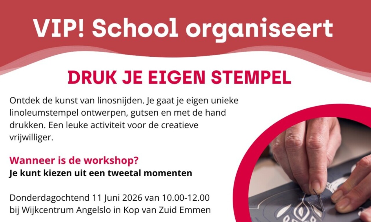 Druk je eigen stempel