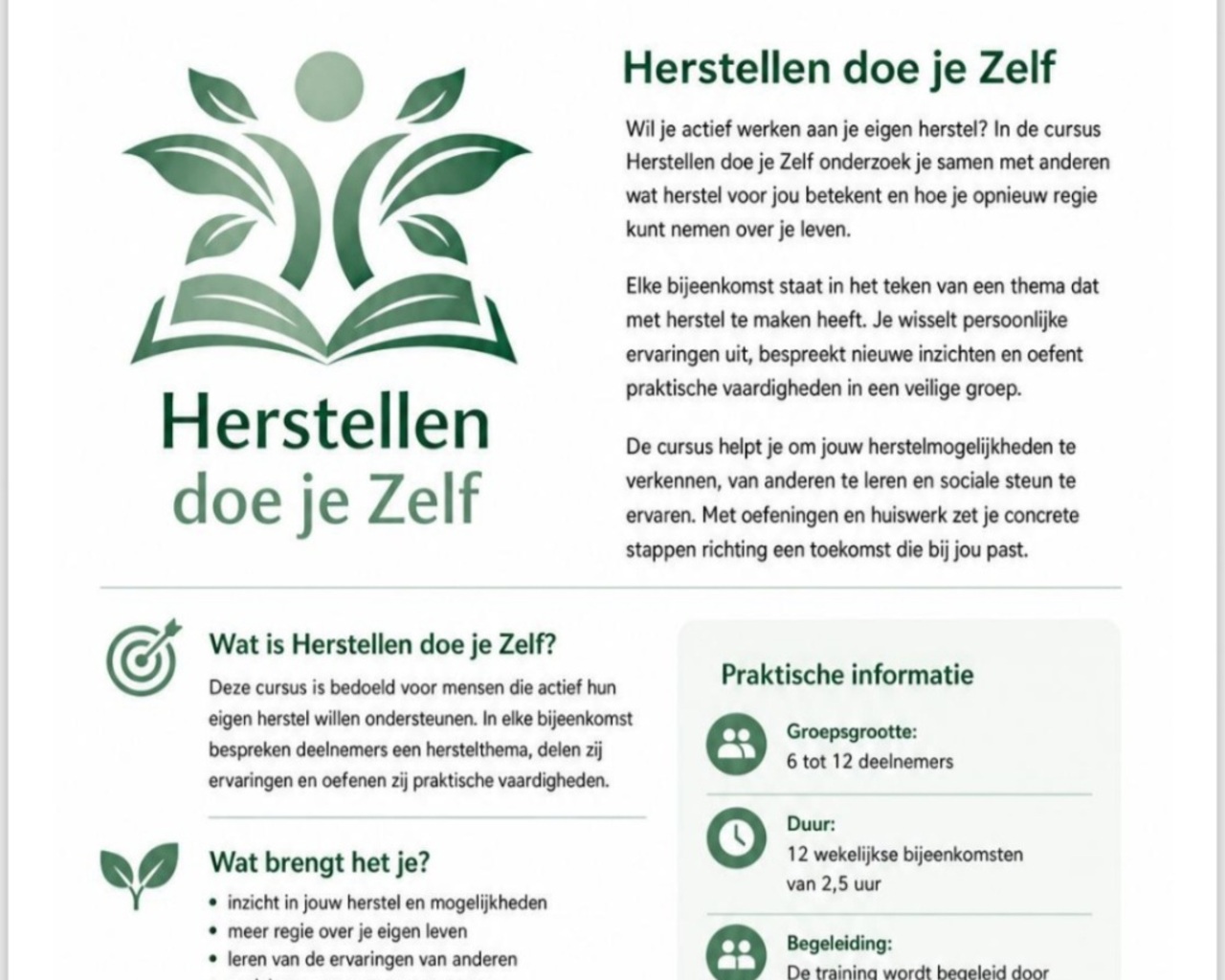 Herstellen doe je zelf