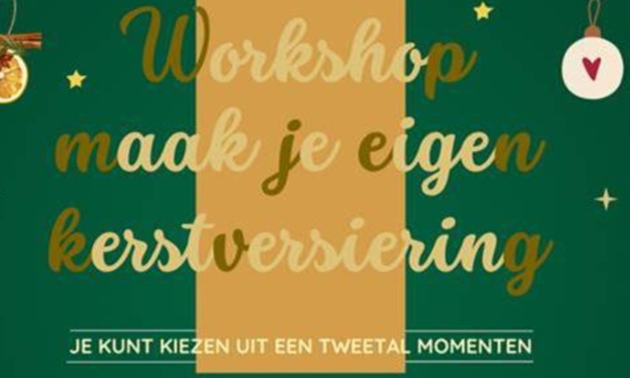 Kerstworkshop vanuit de VIP! School *VOL*